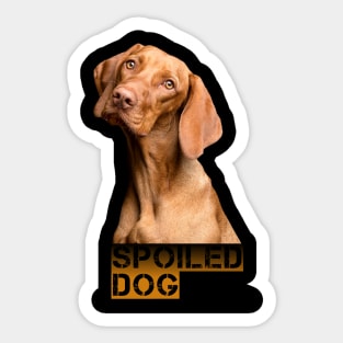 spoiled dog design 2020 Sticker